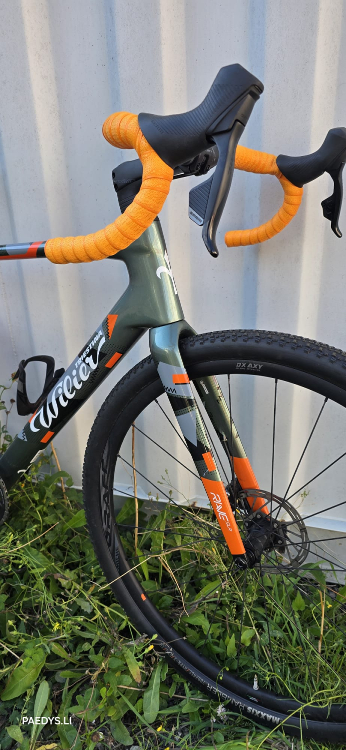 WILIER Gravel RAVE SLR CAMOUFLAGE / ORANGE GLOSSY DEMOBIKE